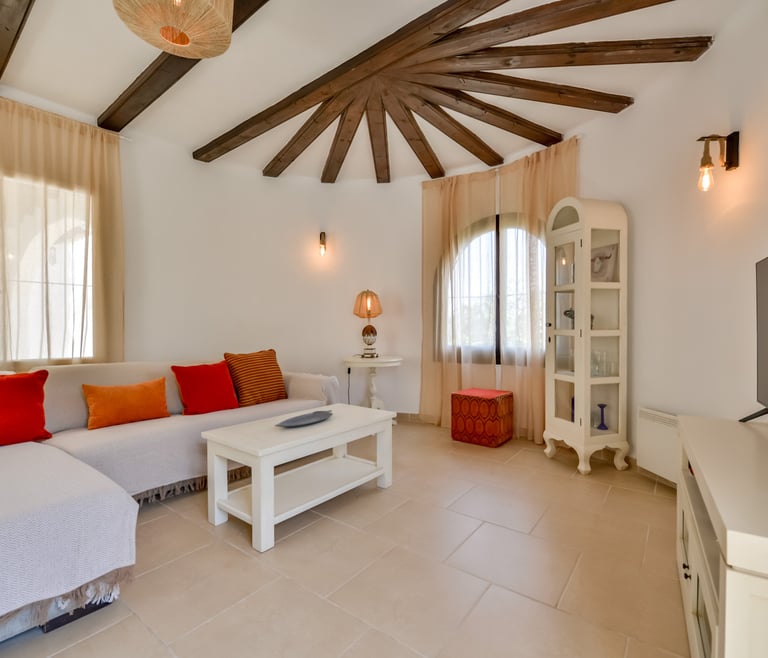 Alquiler de villa en Moraira PURA VIDA en Moraira - Salón