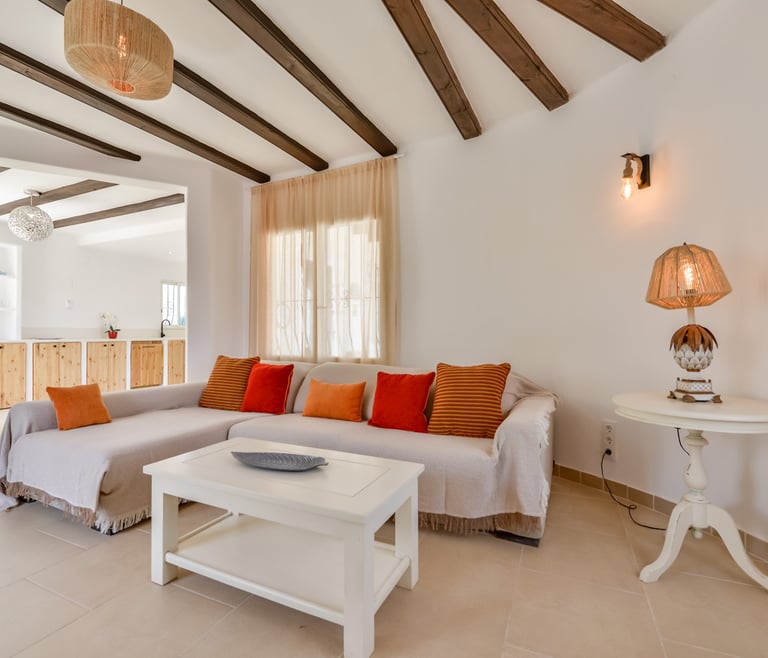 Alquiler de villa en Moraira PURA VIDA en Moraira - Salón