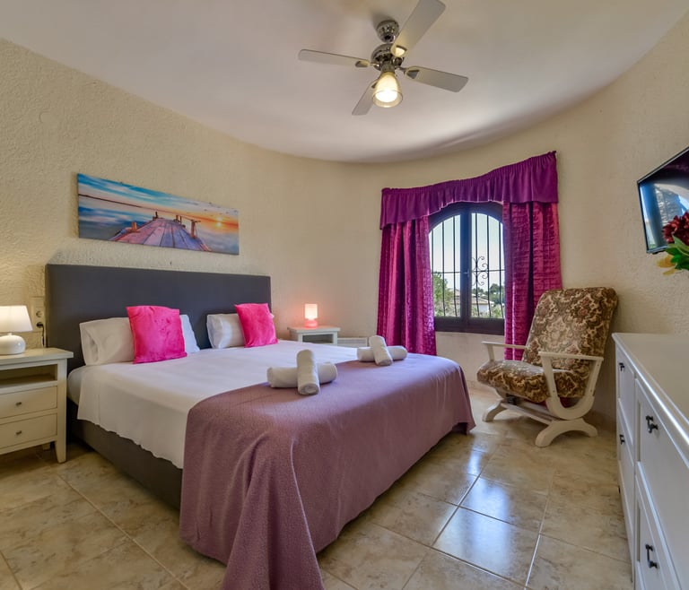 Alquiler de villa en Moraira PURA VIDA en Moraira - Habitaciones