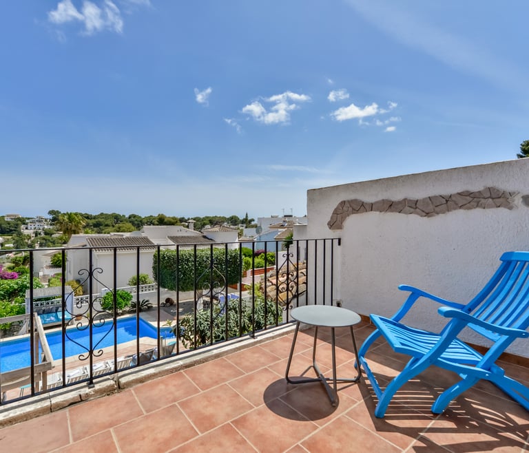 Alquiler de villa en Moraira PURA VIDA en Moraira - Terraza