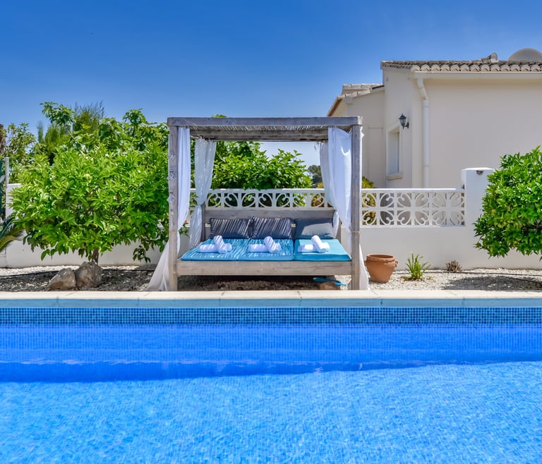 Alquiler de villa en Moraira PURA VIDA en Moraira - Piscina