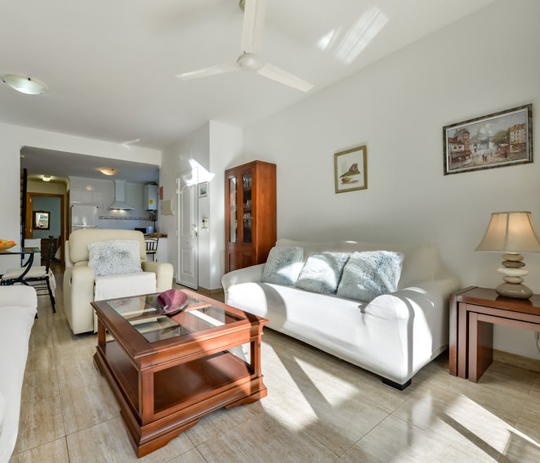 Alquiler de bungalow en Calpe, MARGARET en Calpe - Salón