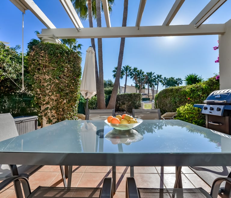 Alquiler de bungalow en Calpe, MARGARET en Calpe - Terraza