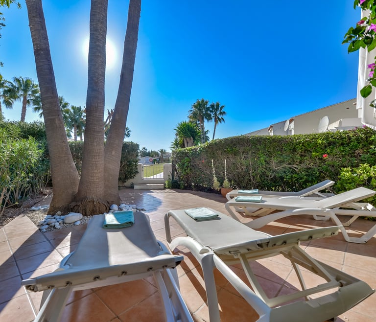 Alquiler de bungalow en Calpe, MARGARET en Calpe - Terraza