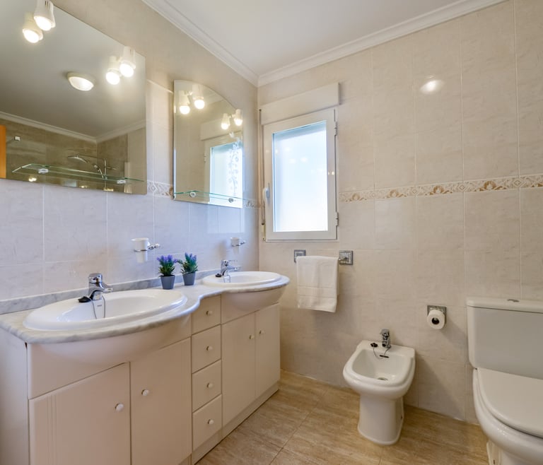 Alquiler de bungalow en Calpe, MARGARET en Calpe - Baño