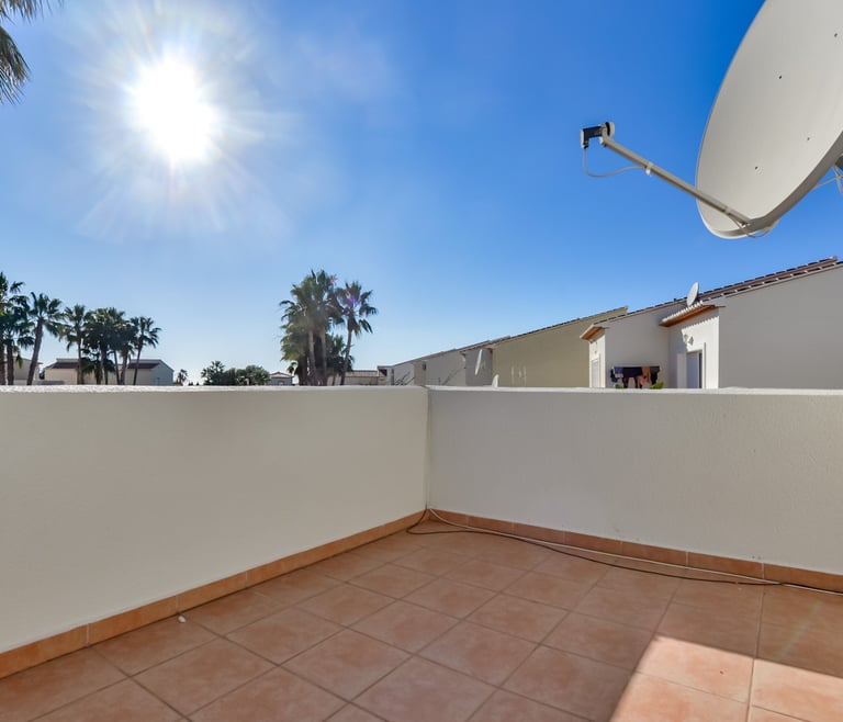 Alquiler de bungalow en Calpe, MARGARET en Calpe - Terraza