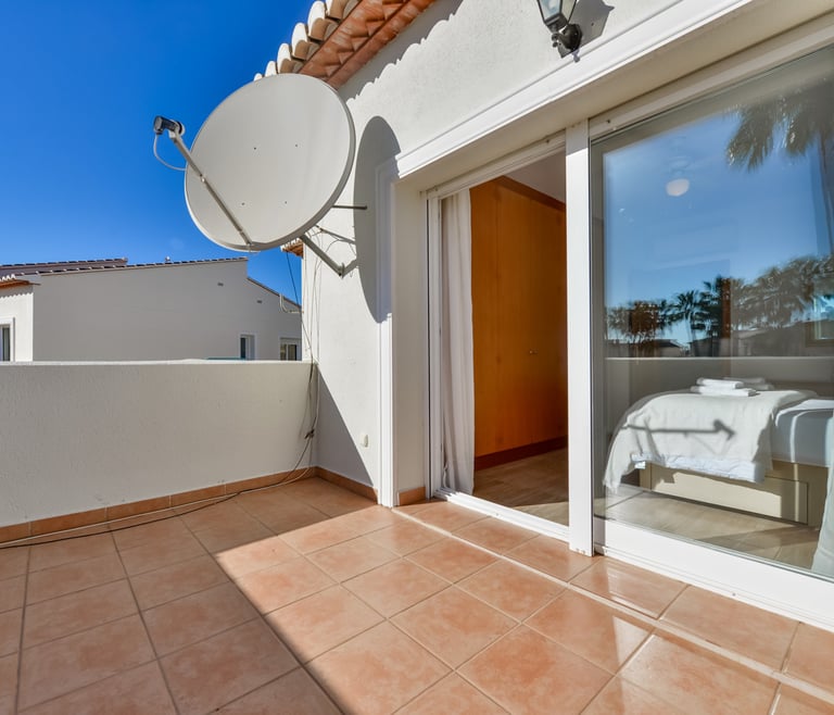 Alquiler de bungalow en Calpe, MARGARET en Calpe - Terraza