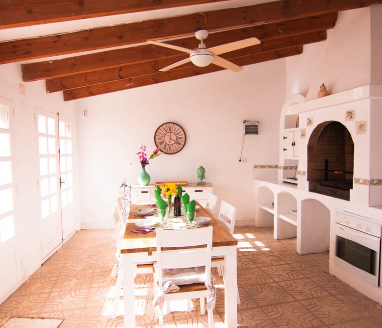 Alquiler de villa en Calpe BELVIC, piscina privada 4 pax en Calpe - Terraza