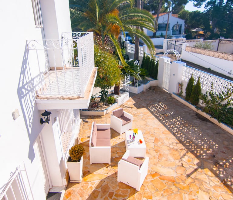 Alquiler de villa en Calpe BELVIC, piscina privada 4 pax en Calpe - Exterior