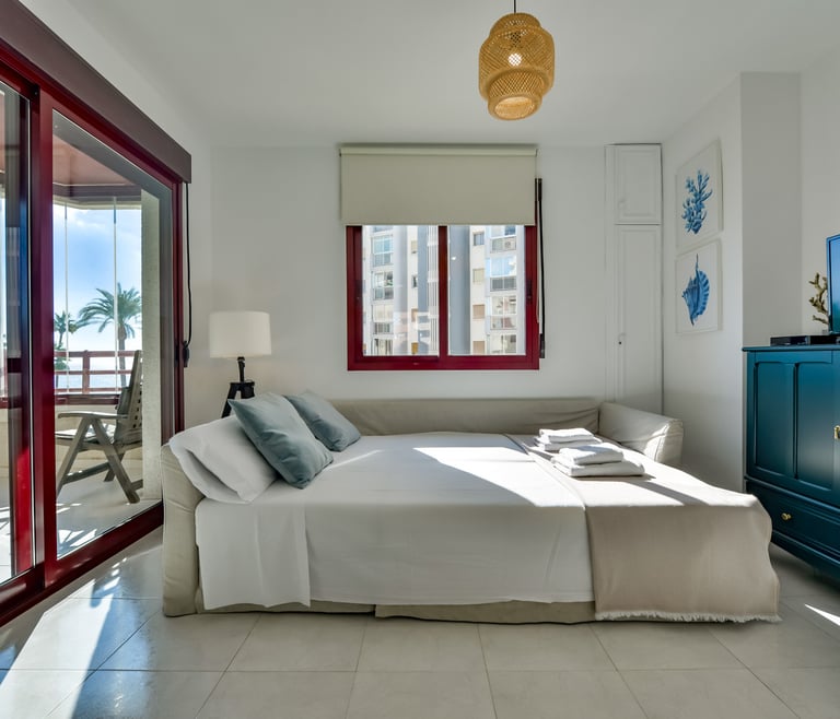 TOPACIO IV,apartamentos Topacio Calpe en la playa Levante. en Calpe - Salón