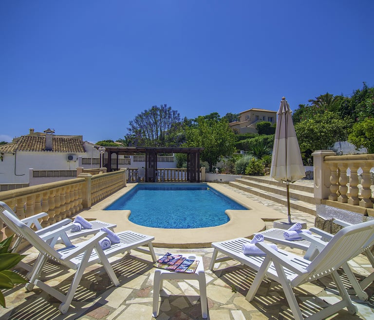 SIMPSON, villa en Benissa para 6 pax con piscina privada. wifi gratuito en Benissa - Otros
