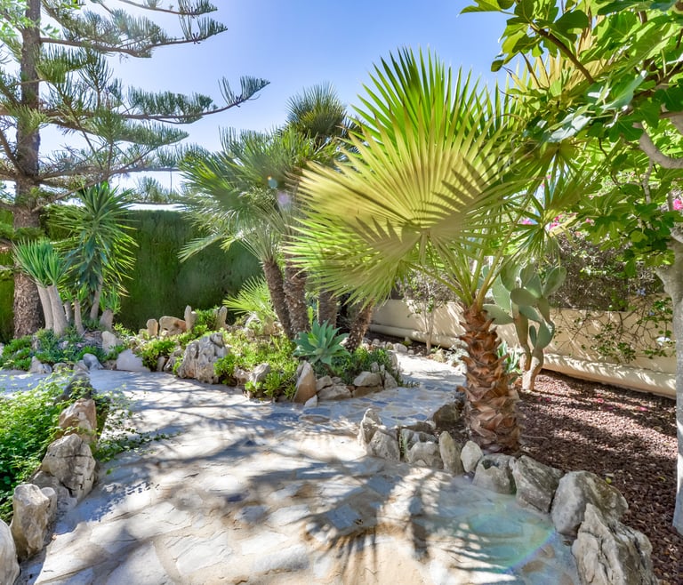 Alquiler de villa en Benissa DOS ANGELES en Benissa - Jardin