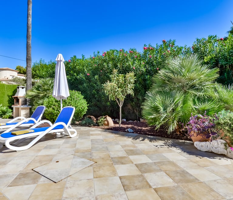 Alquiler de villa en Benissa DOS ANGELES en Benissa - Terraza