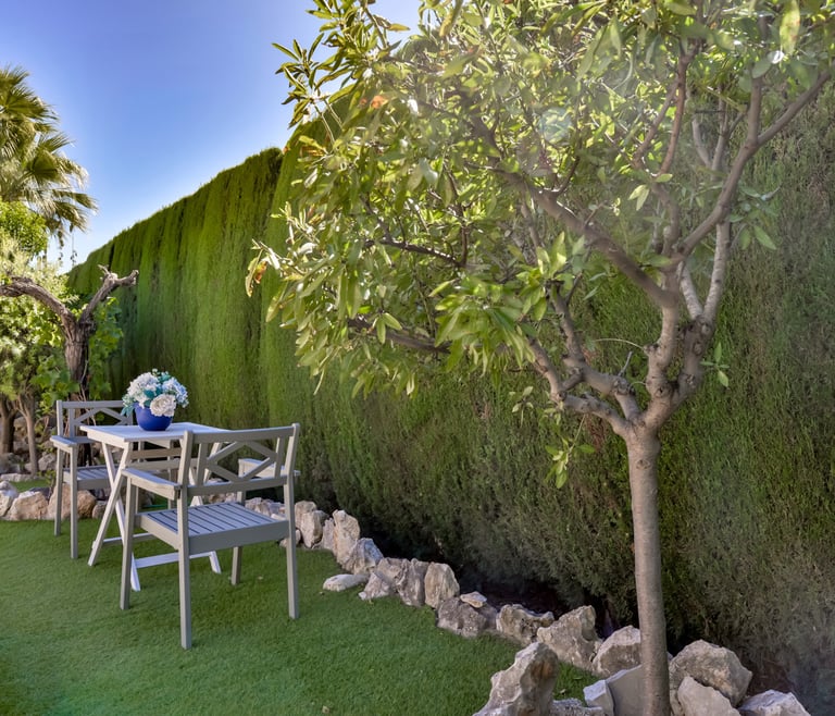 Alquiler de villa en Benissa DOS ANGELES en Benissa - Jardin