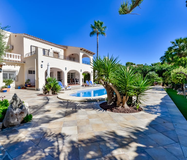 Alquiler de villa en Benissa DOS ANGELES en Benissa - Piscina