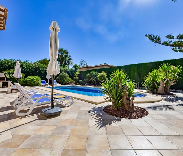 Alquiler de villa en Benissa DOS ANGELES en Benissa - Piscina