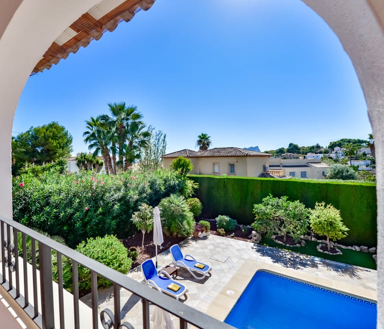 Alquiler de villa en Benissa DOS ANGELES en Benissa - Vistas