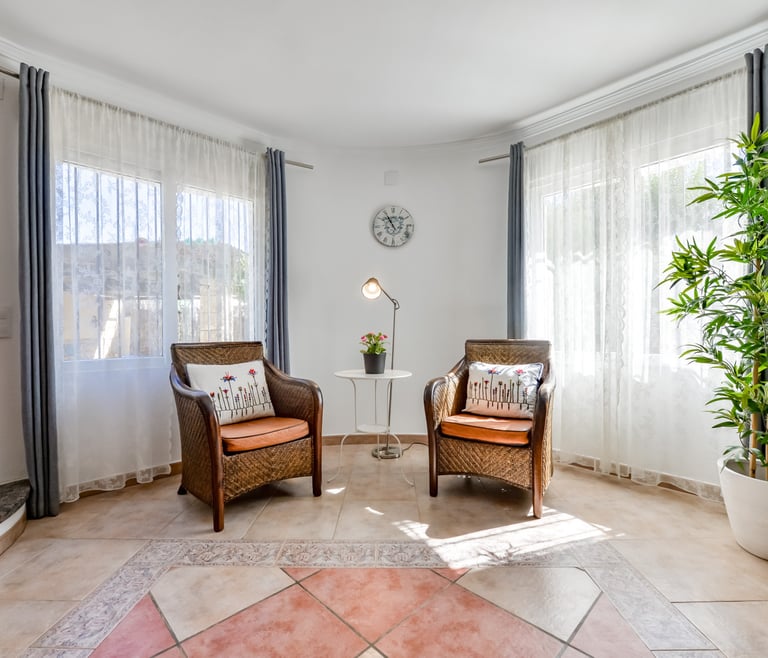 Alquiler de villa en Benissa DOS ANGELES en Benissa - Salón