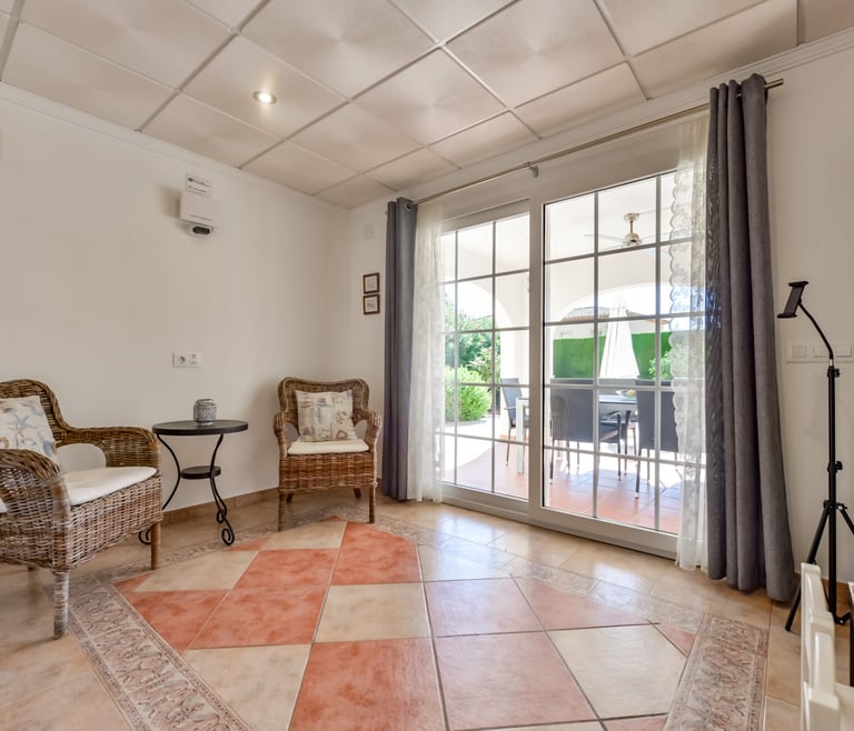 Alquiler de villa en Benissa DOS ANGELES en Benissa - Salón