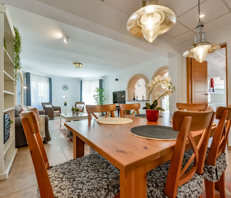 Alquiler de villa en Benissa DOS ANGELES en Benissa - Salón