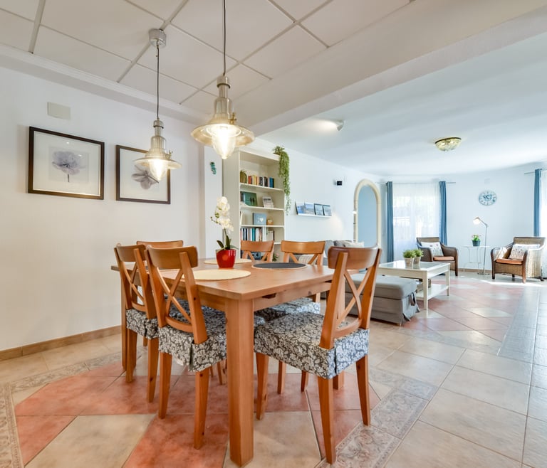 Alquiler de villa en Benissa DOS ANGELES en Benissa - Salón