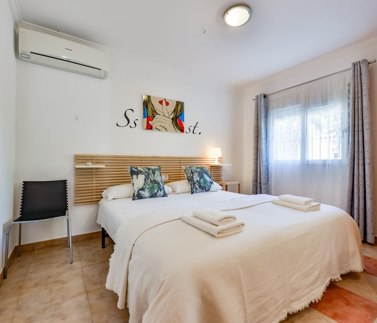 Alquiler de villa en Benissa DOS ANGELES en Benissa - Habitaciones