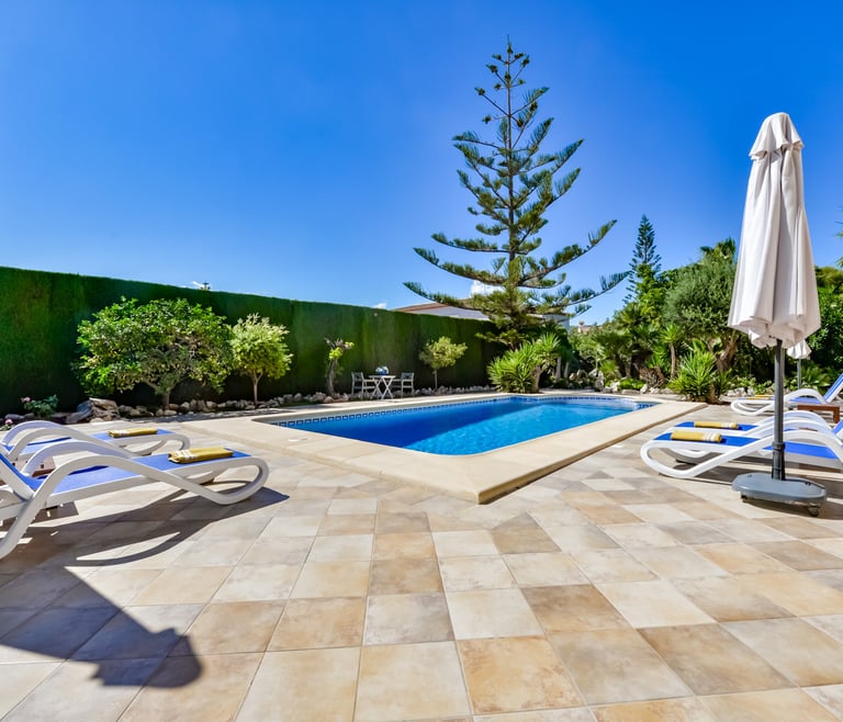 Alquiler de villa en Benissa DOS ANGELES en Benissa - Piscina