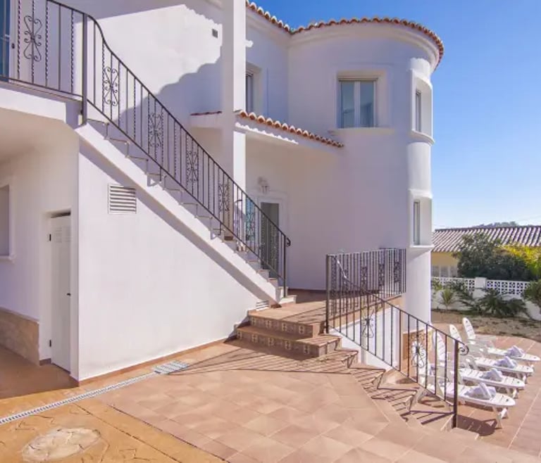 SOLEADA,Belle villa pour 8 personnes à Calpe avec piscine privée et wifi gratuit. à Calpe / Calp