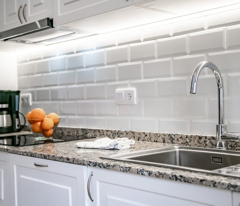 THOMAS, Bungalow para 6 personas con piscina,wifi gratis en Benissa - Cocina