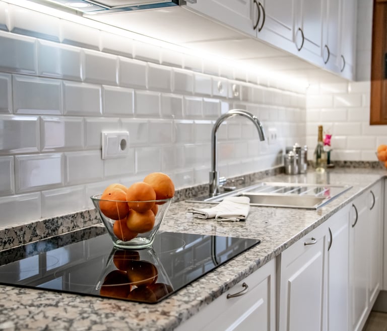 THOMAS, Bungalow para 6 personas con piscina,wifi gratis en Benissa - Cocina