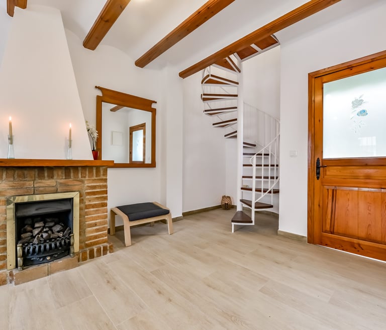 THOMAS, Bungalow para 6 personas con piscina,wifi gratis en Benissa - Comedor