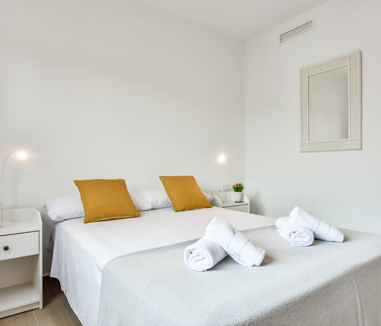 THOMAS, Bungalow para 6 personas con piscina,wifi gratis en Benissa - Habitaciones