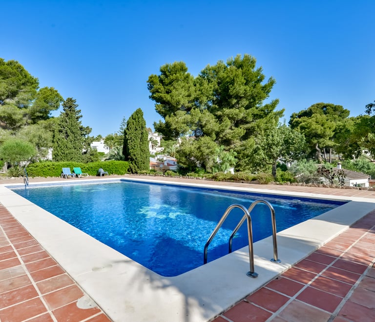 THOMAS, Bungalow para 6 personas con piscina,wifi gratis en Benissa - Piscina