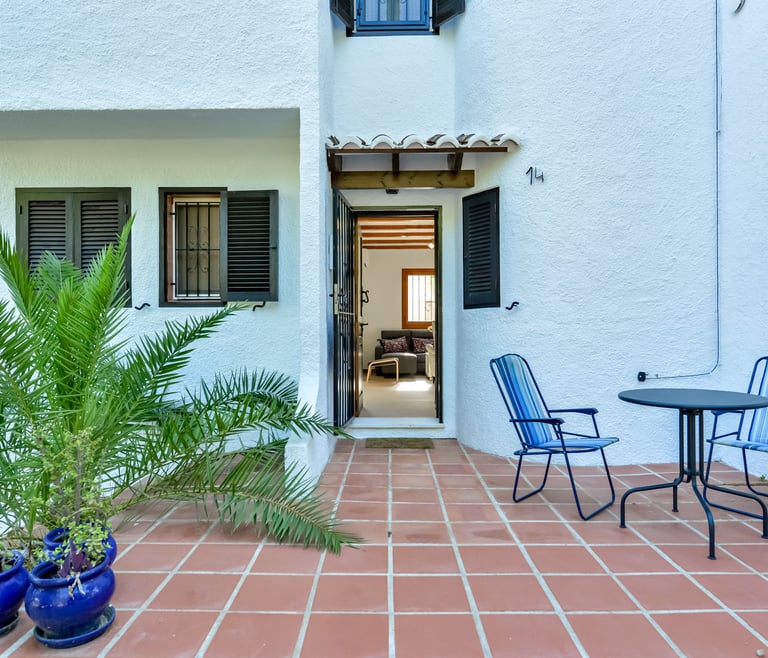 THOMAS, Bungalow para 6 personas con piscina,wifi gratis en Benissa - Frontal