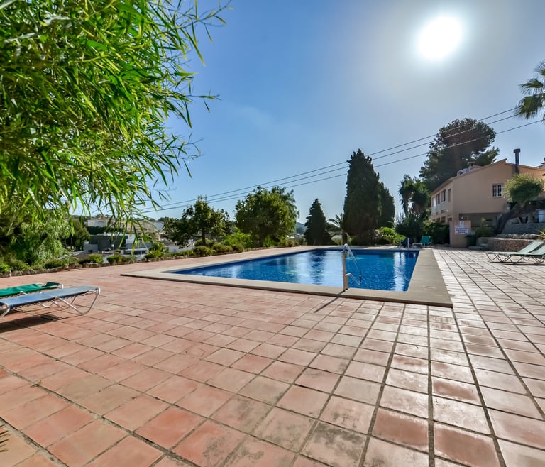 THOMAS, Bungalow para 6 personas con piscina,wifi gratis en Benissa - Piscina