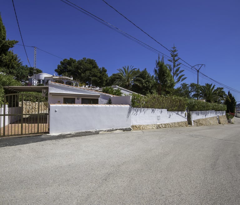 Alquiler de villa en Moraira BENIALI para 6 pax con  piscina privada. en Moraira - Exterior
