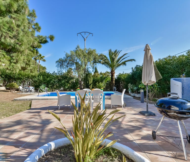 Alquiler de villa en Moraira BENIALI para 6 pax con  piscina privada. en Moraira - Exterior