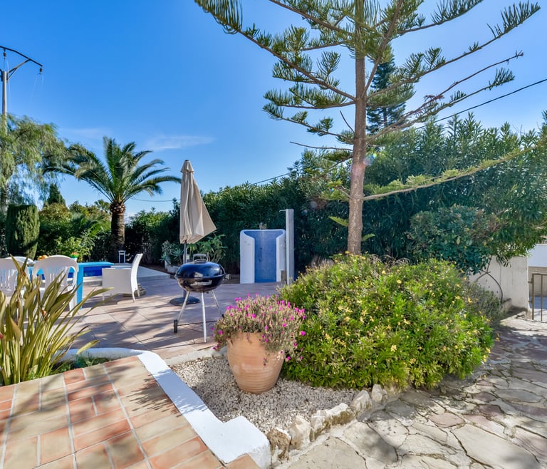 Alquiler de villa en Moraira BENIALI para 6 pax con  piscina privada. en Moraira - Jardin