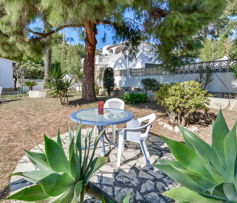Alquiler de villa en Moraira BENIALI para 6 pax con  piscina privada. en Moraira - Jardin