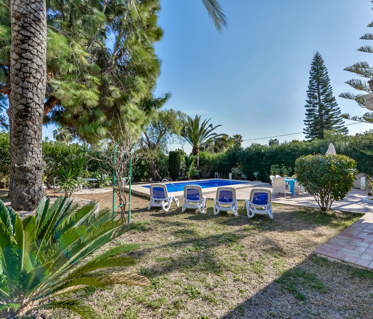 Alquiler de villa en Moraira BENIALI para 6 pax con  piscina privada. en Moraira - Jardin
