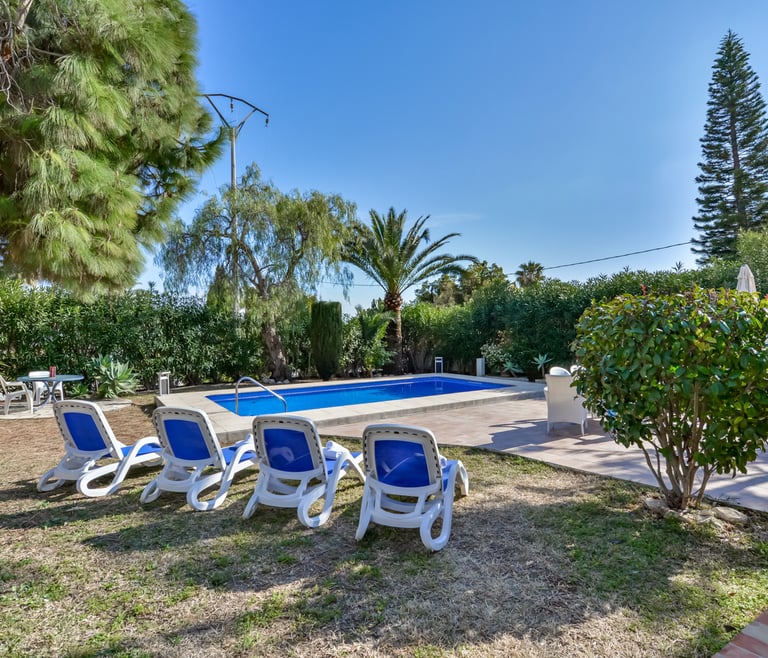 Alquiler de villa en Moraira BENIALI para 6 pax con  piscina privada. en Moraira - Piscina