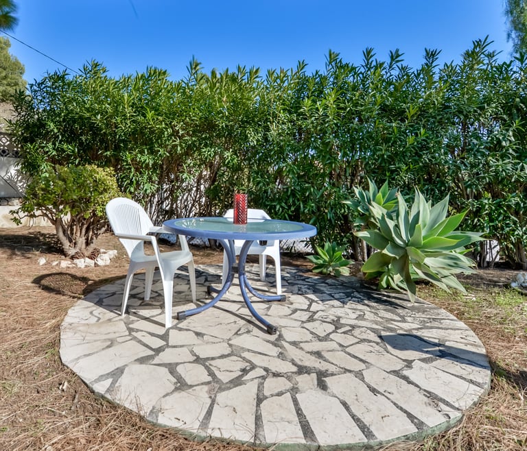 Alquiler de villa en Moraira BENIALI para 6 pax con  piscina privada. en Moraira - Jardin