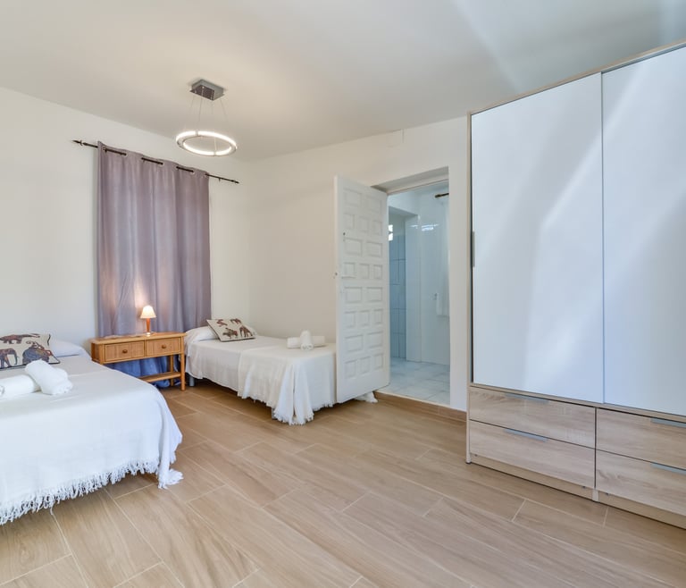 Alquiler de villa en Moraira BENIALI para 6 pax con  piscina privada. en Moraira - Habitaciones