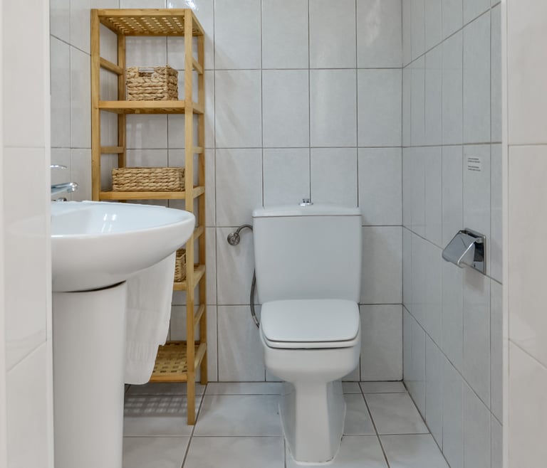 Alquiler de villa en Moraira BENIALI para 6 pax con  piscina privada. en Moraira - Baño