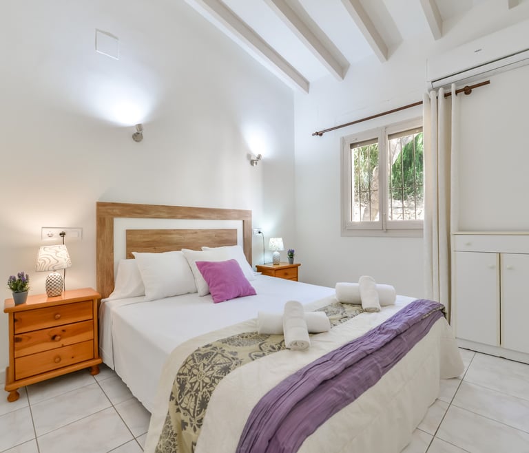 Alquiler de villa en Moraira BENIALI para 6 pax con  piscina privada. en Moraira - Habitaciones