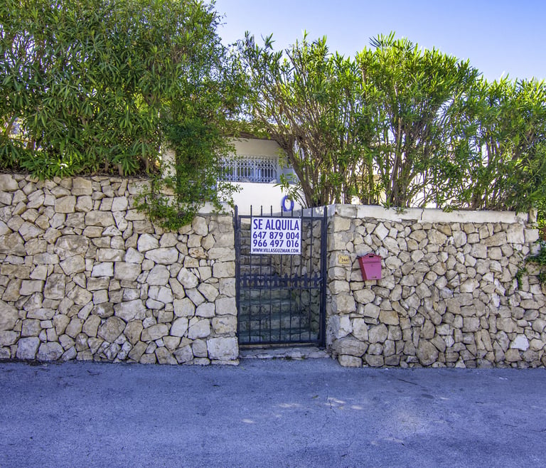 Alquiler de bungalow en Moraira, MEU LAR en Moraira - Exterior