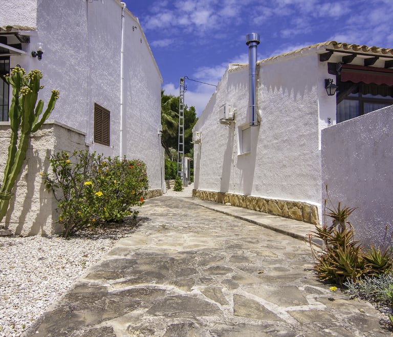 Alquiler de bungalow en Moraira, MEU LAR en Moraira - Exterior