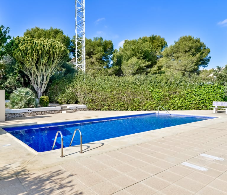 Alquiler de bungalow en Moraira, MEU LAR en Moraira - Piscina