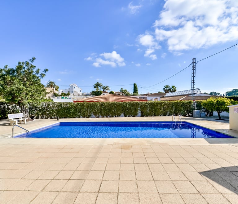 Alquiler de bungalow en Moraira, MEU LAR en Moraira - Piscina