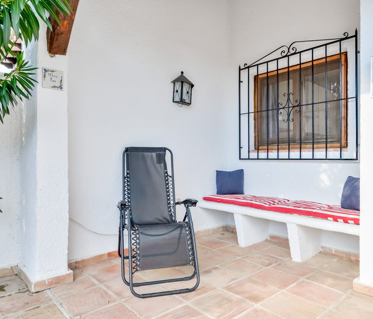 Alquiler de bungalow en Moraira, MEU LAR en Moraira - Terraza